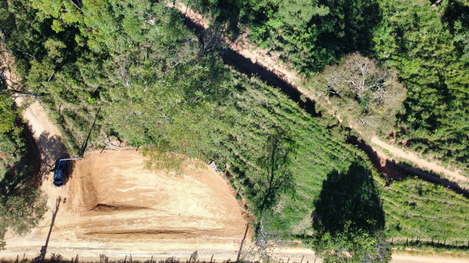 Vista aérea do terreno em Joanópolis SP - Marques Alta Terra 5